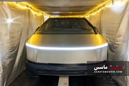 یک روکش آخرالزمانی برای سایبرتراک ساخته شد +تصاویر