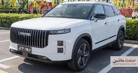 JAECOO J7 PHEV با امکانات جدید در نمایشگاه خودرو پکن رویت شد +تصاویر
