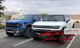 فورد F-150 2022 در مقابل هامر EV مدل 2022 +تصاویر