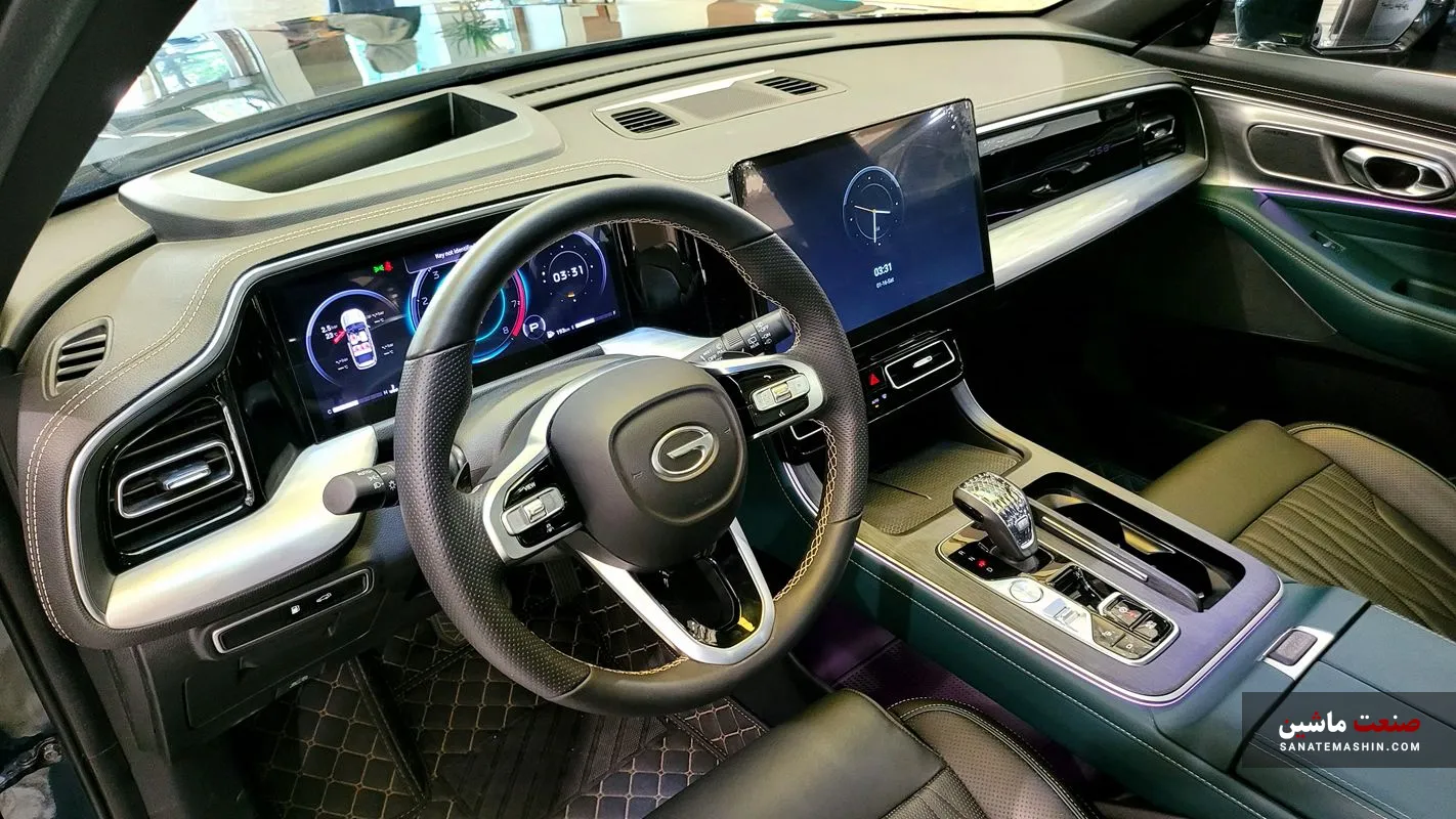 GAC GS8 کراس اوور هفت نفره جیران موتور GAC GS8 کراس اوور هفت نفره جیران موتور