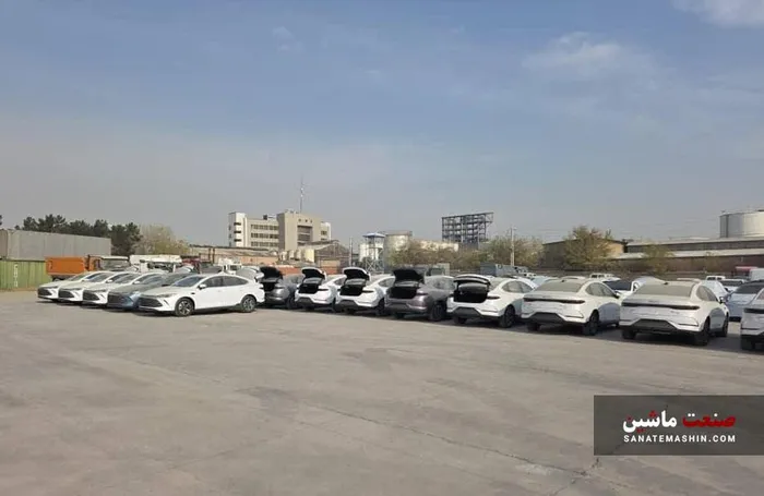 ورود نخستین محموله BYD نبکا در 3 مدل به گمرک تهران