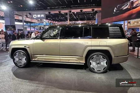 شاسی بلند پرچم دار BYD در شانگهای رونمایی شد +تصاویر