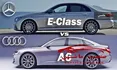 بنز E 350 2022 در مقابل آئودی A6 2022 +تصاویر