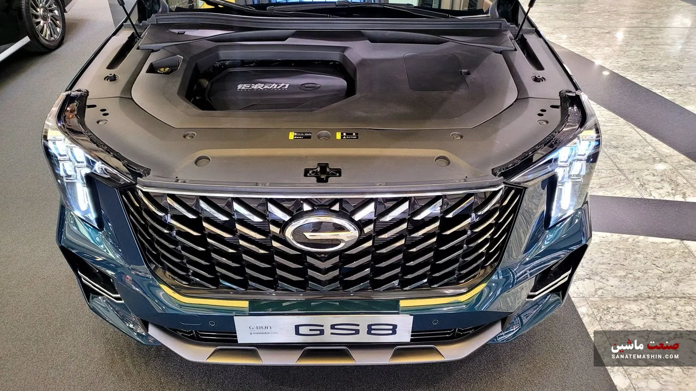 GAC GS8 کراس اوور هفت نفره جیران موتور GAC GS8 کراس اوور هفت نفره جیران موتور