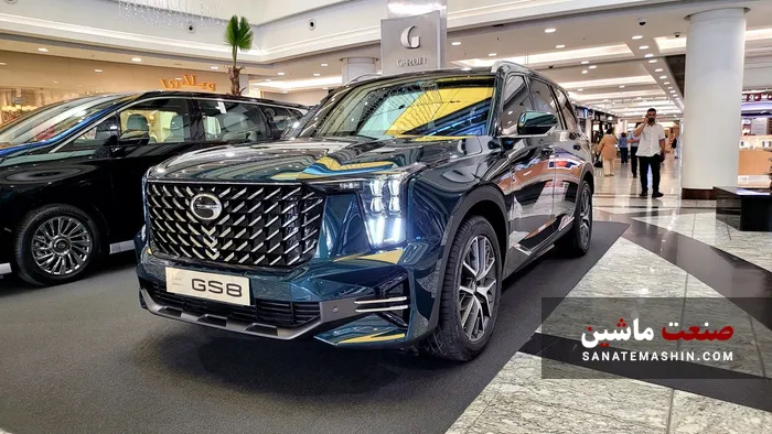 بررسی جامع GAC GS8 وارداتی جیران موتور +تصاویر و مشخصات فنی