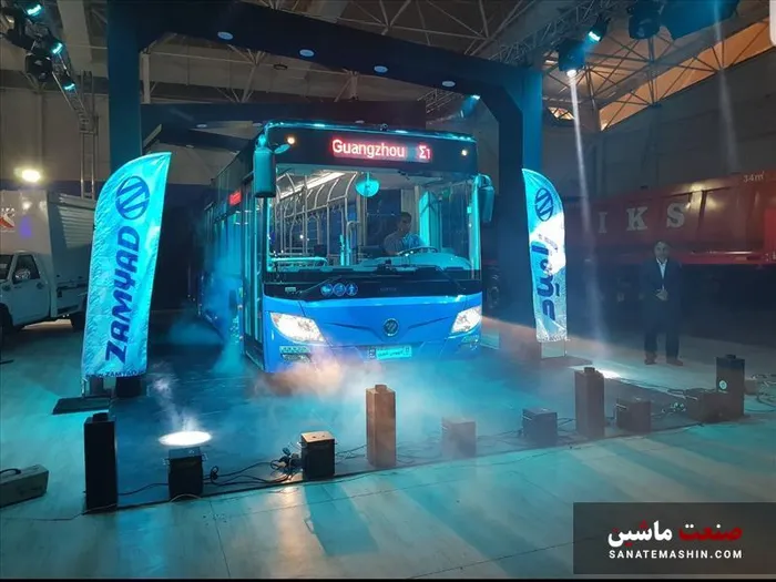اتوبوس شهری دیزل شرکت زامیاد رونمایی شد