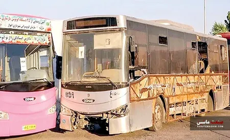 بحران خاموش ناوگان اتوبوسرانی