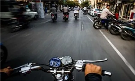 موتورسیکلت ها در بن بست تخلف