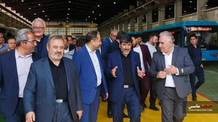 بازدید سرپرست استانداری آذربایجان شرقی از شرکت اسنا