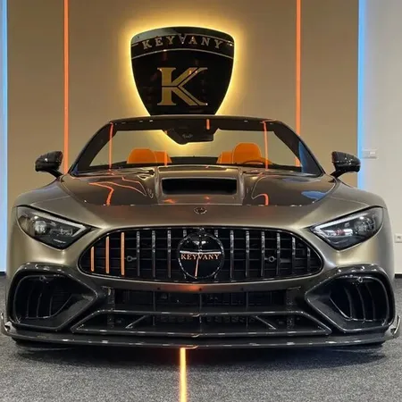 پروژه مرسدس AMG SL 63 زیر دستان کیوانی +تصاویر