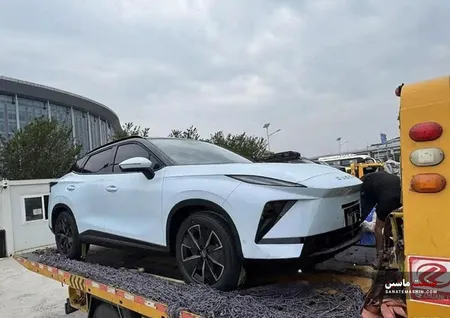 اومودا C5 PHEV فیس لیفت شکار شد +تصاویر
