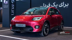 آیون UT هاچبک برقی جیران موتور رونمایی شد