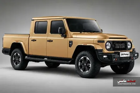 نسخه پیکاپ BAW 212 معرفی شد +تصاویر