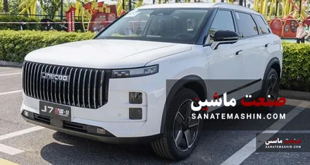JAECOO J7 PHEV با امکانات جدید در نمایشگاه خودرو پکن رویت شد +تصاویر