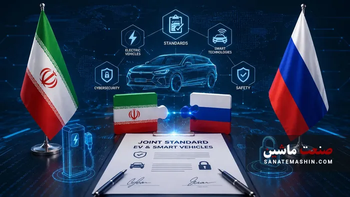 توافق ایران و روسیه برای تدوین استاندارد خودروهای برقی و هوشمند
