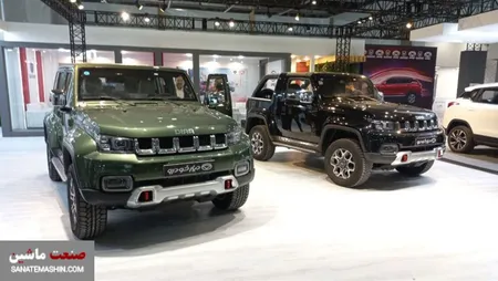 محموله CKD بایک BJ40 پلاس دیار خودرو وارد کشور شد